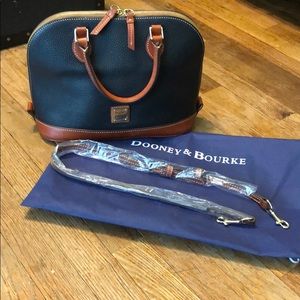 Dooney&Bourke Pebble Grain Zip Zip Satchel.